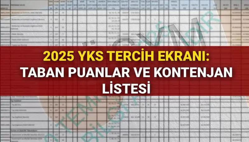 YKS Tercih Süreci Başladı! 2025 İçin Tüm Detaylar Burada!