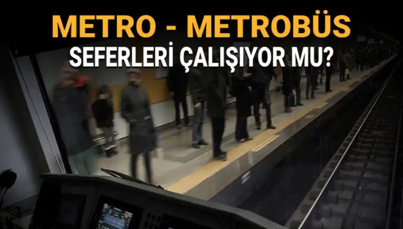 İstanbul’da Ulaşım Kaosu: Metrobüs ve Metro Durumları Nedir?