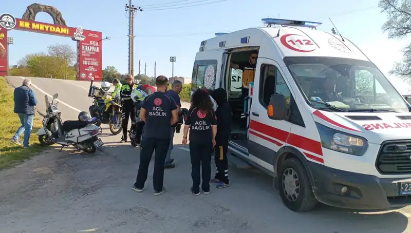 Edirne'de Dehşet Saçan Motosiklet Kazası: Ayrıntılar Ortaya Çıktı