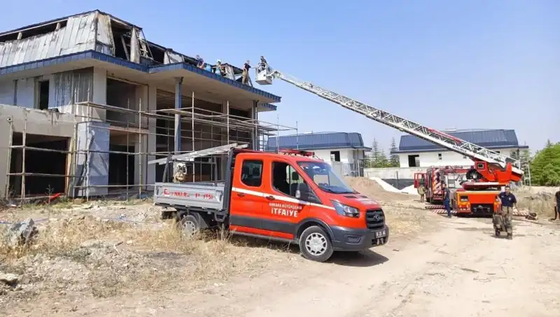 Ankara Gölbaşı'ndaki Villalara Sıfır Mülk Yangını: Korkutan Gelişmeler
