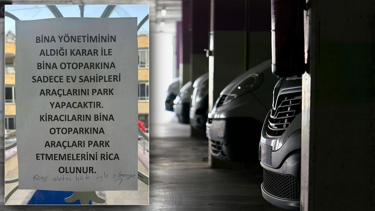 Sitenin Otopark Yönetimi Kiracının Hakkına Karışamaz