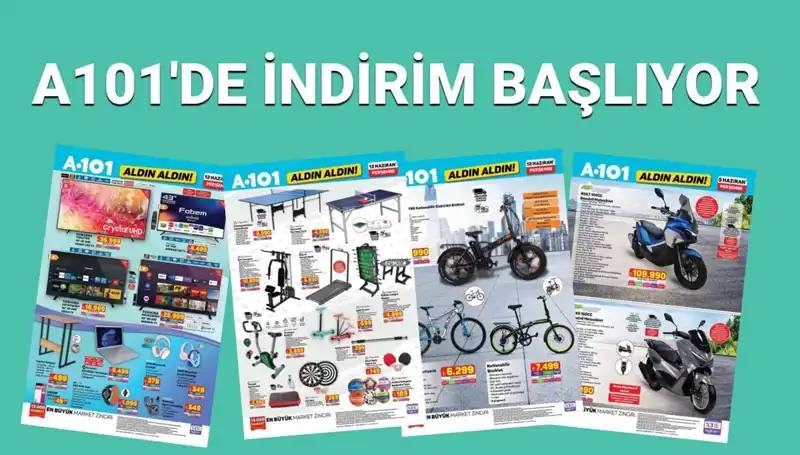 A101 Aktüel Kataloğu 12 Haziran 2025: Spor, Oyun ve Teknoloji Ürünleriyle Dolu!