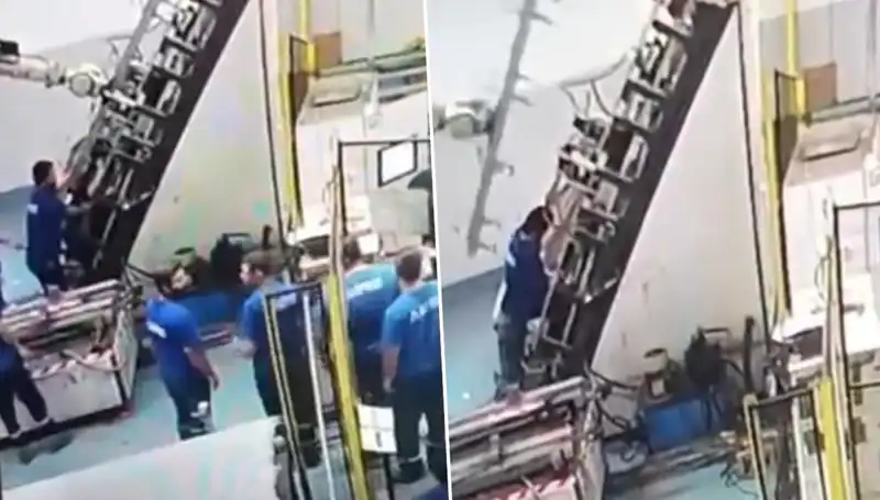 Fabrikada Dehşet Anları: Makine Sırtına Saplandı, İşçi Hayatını Kaybetti