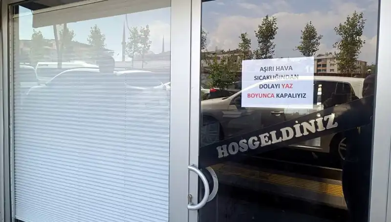 Yaz Sıcakları Esnafı Vurdu: Dükkanlar Kapatıldı, Umutlar Azaldı!